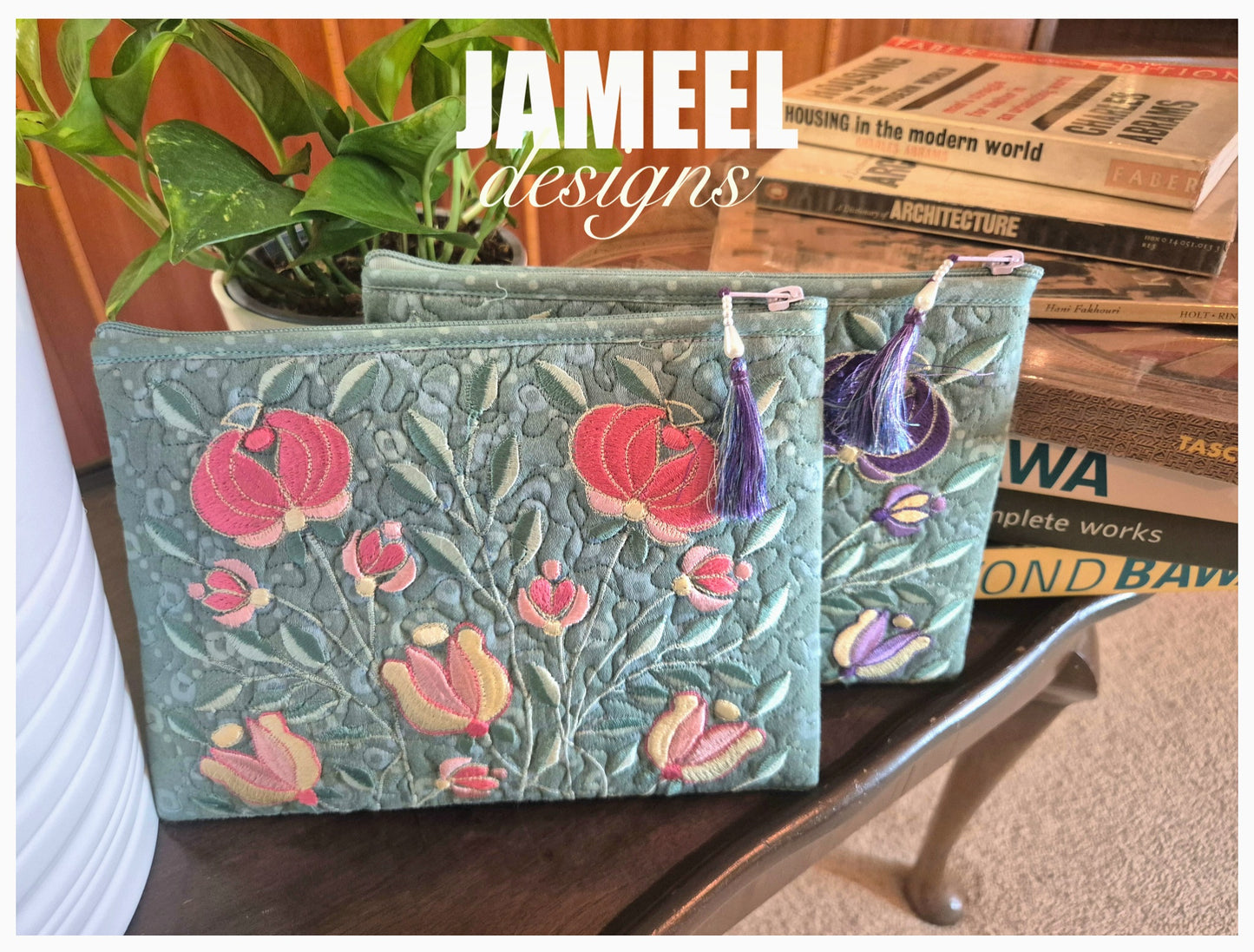 Embriodered Pouch
