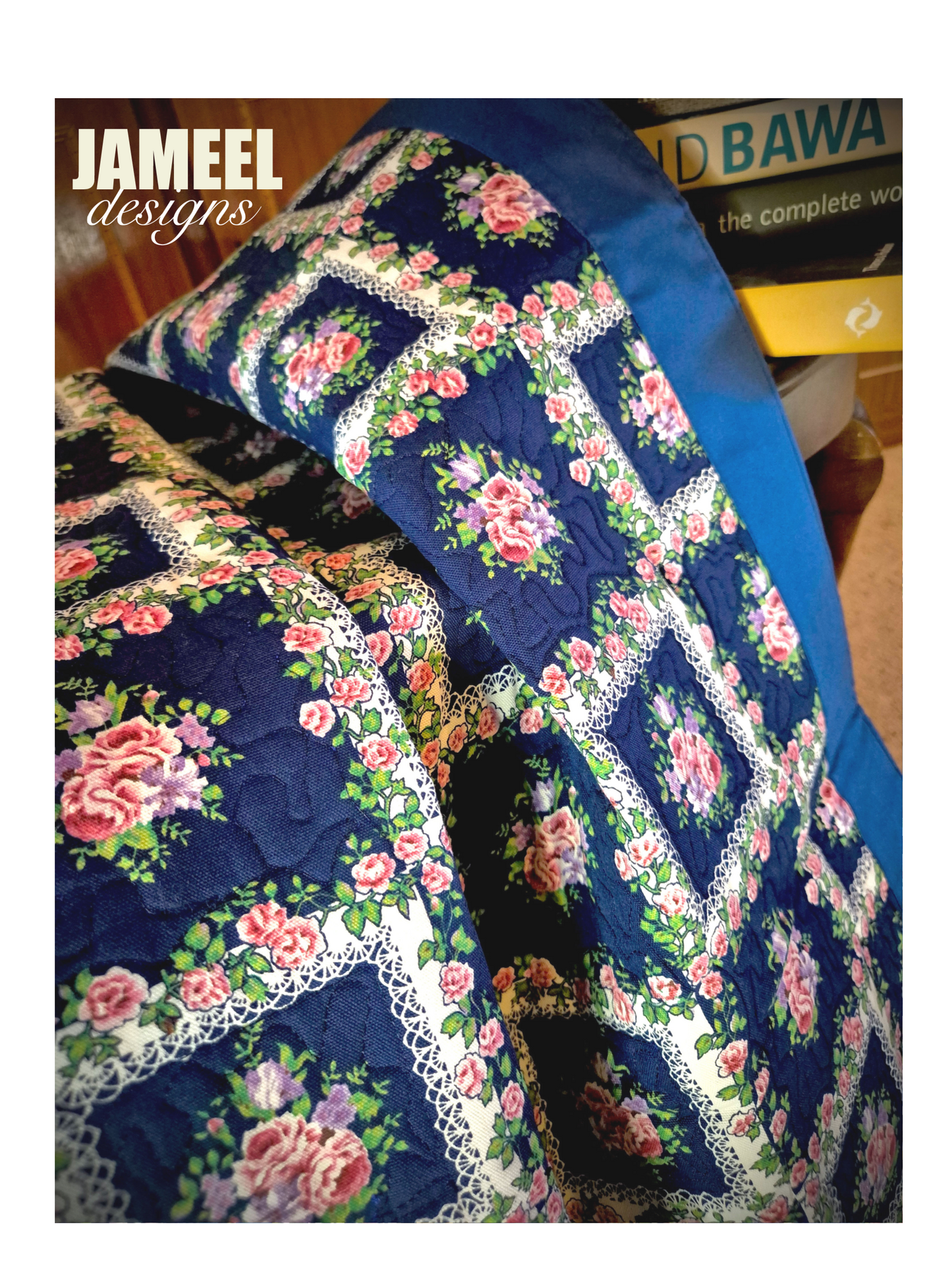 British Rose Patchwork Quilt