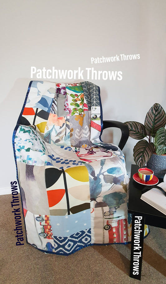 Patchwork Study Chair Throw