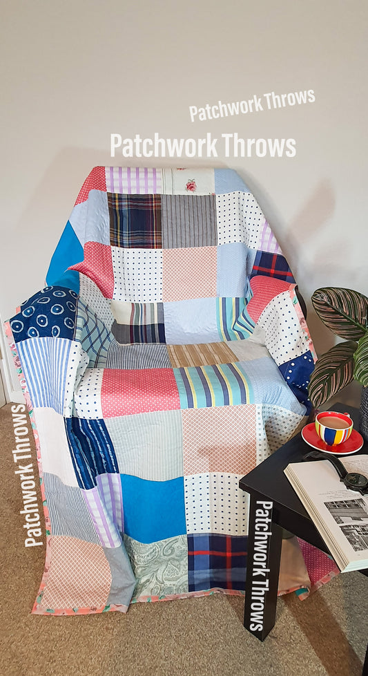 Patchwork Study Chair Throw