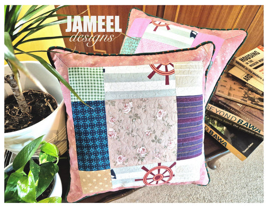 Set of Patchwork Pillows